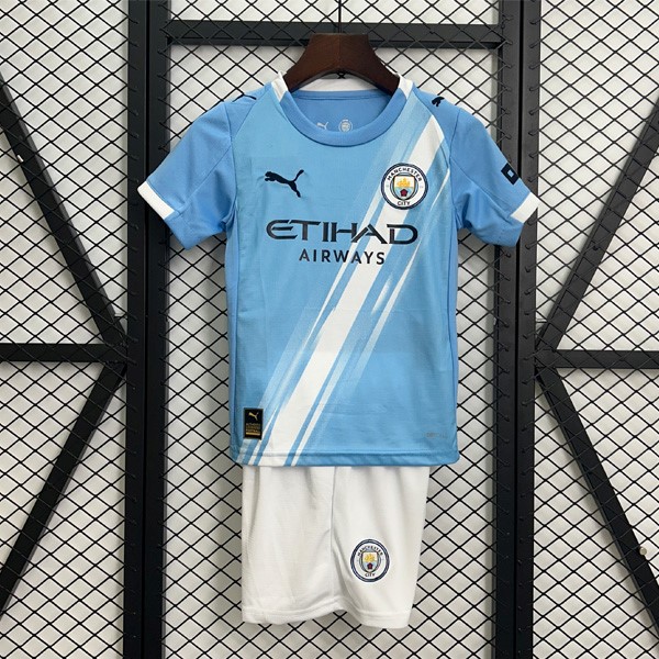 Camiseta Manchester City 1ª Niño 2025/26